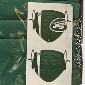 New York Jets NFL Gameday Adult Mask Set - 2 Pack